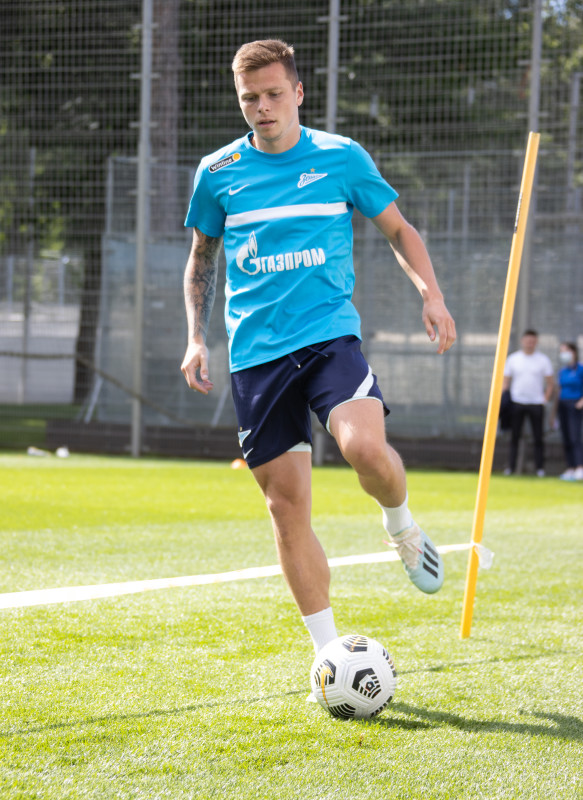 Открытая тренировка «Зенита» перед матчем с ЦСКА