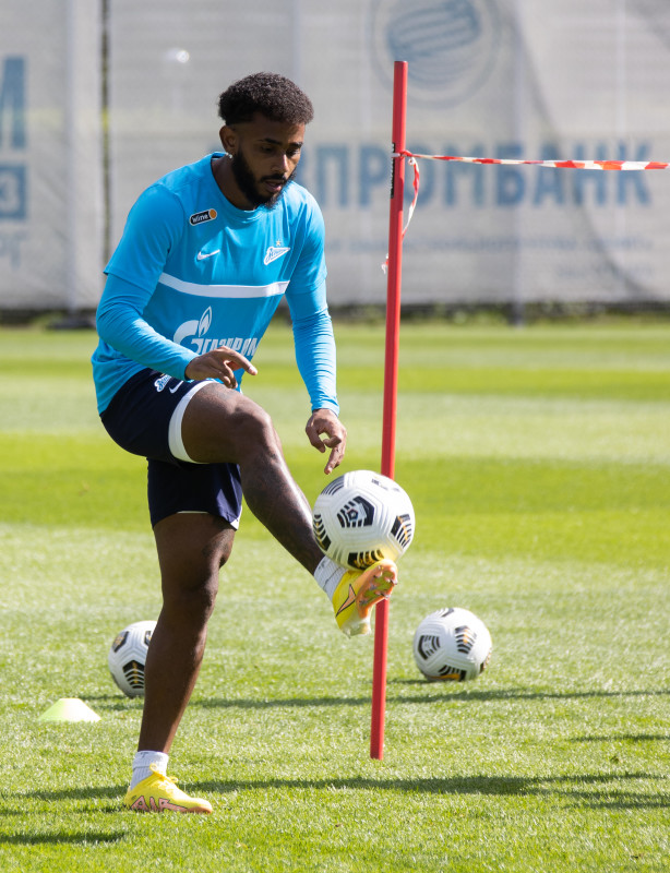 Открытая тренировка «Зенита» перед матчем с ЦСКА