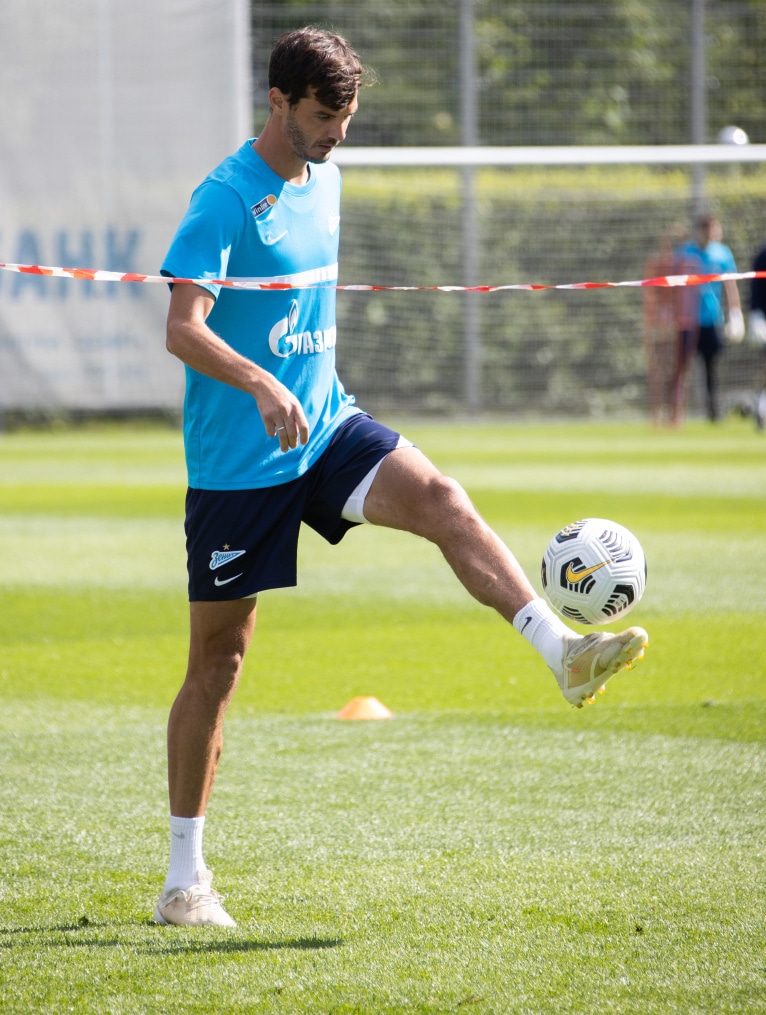 Открытая тренировка «Зенита» перед матчем с ЦСКА