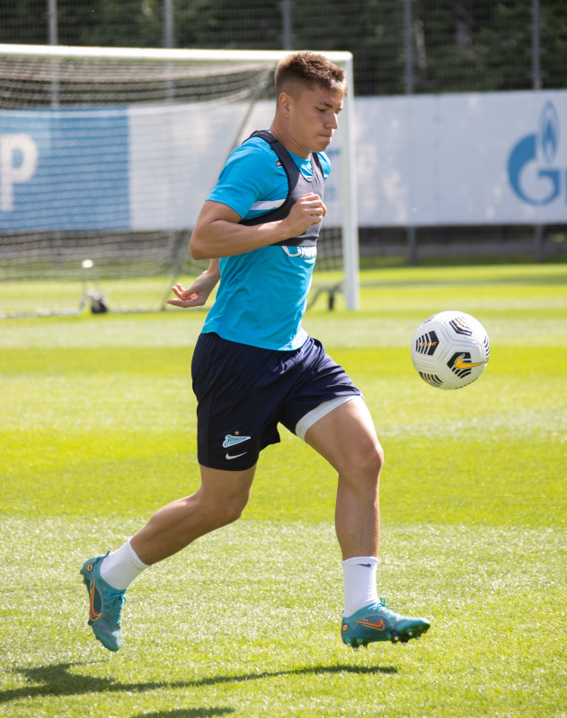 Открытая тренировка «Зенита» перед матчем с ЦСКА