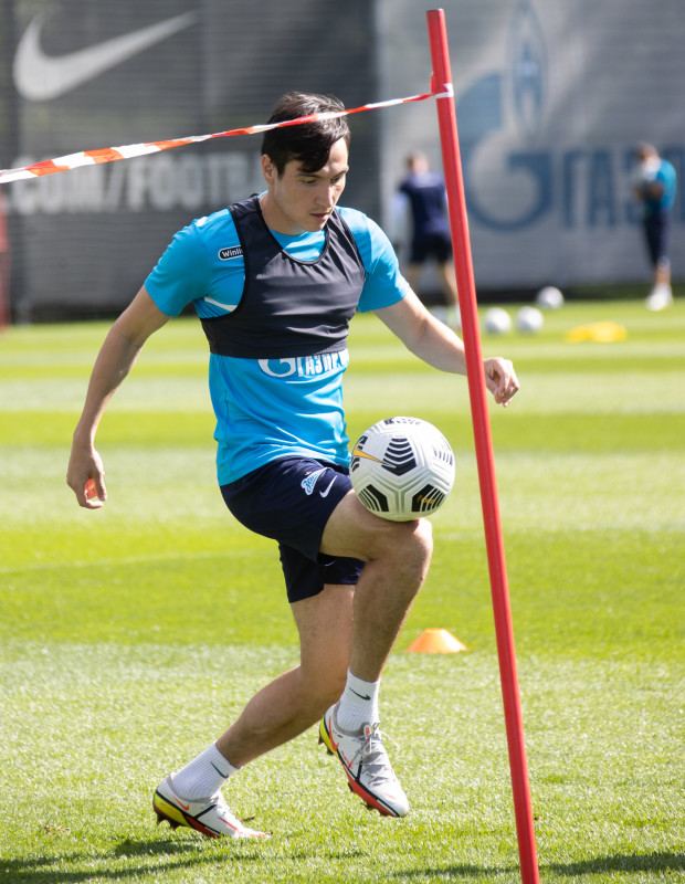 Открытая тренировка «Зенита» перед матчем с ЦСКА