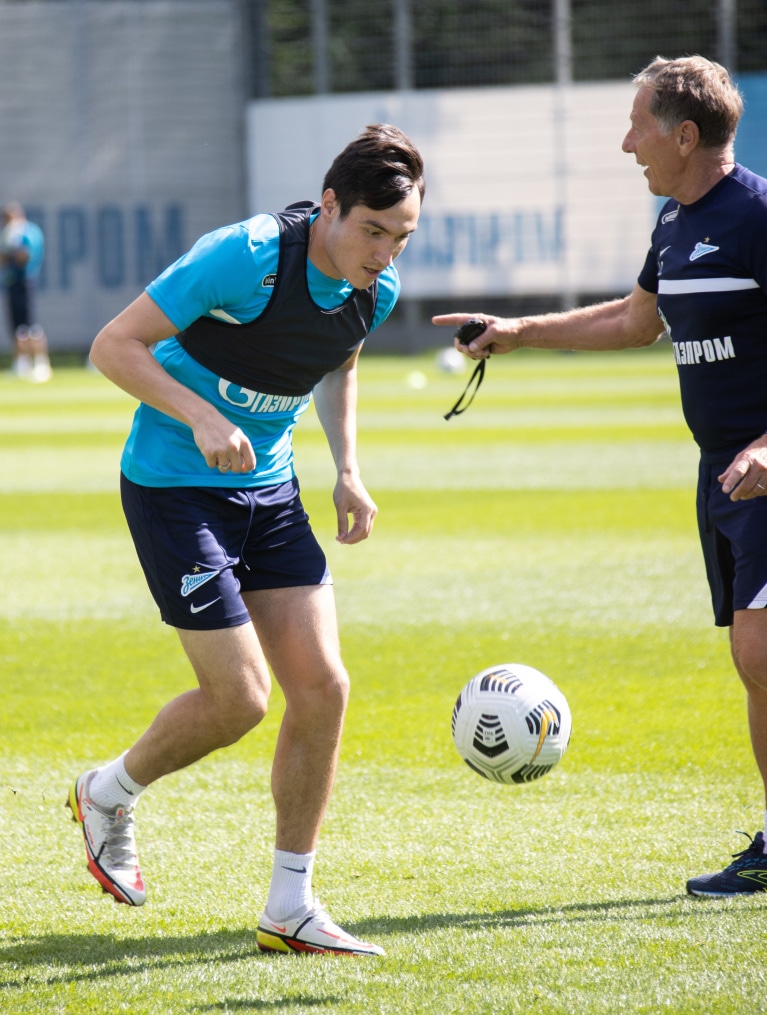 Открытая тренировка «Зенита» перед матчем с ЦСКА