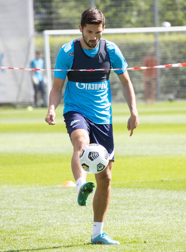 Открытая тренировка «Зенита» перед матчем с ЦСКА