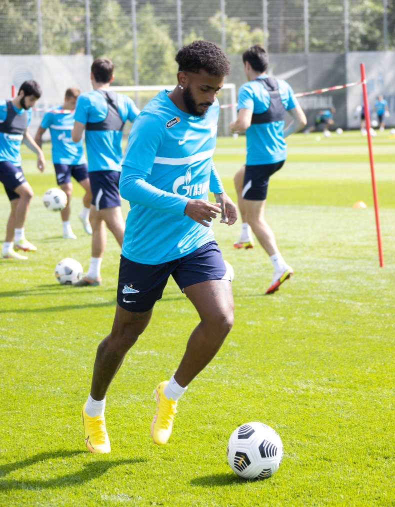 Открытая тренировка «Зенита» перед матчем с ЦСКА