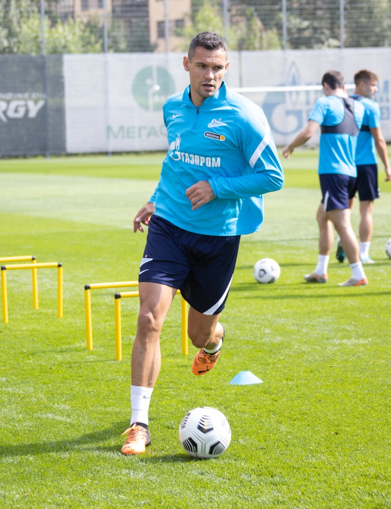 Открытая тренировка «Зенита» перед матчем с ЦСКА