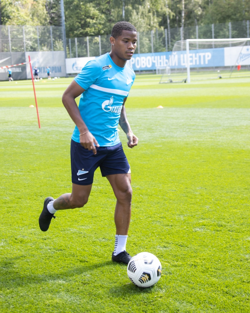 Открытая тренировка «Зенита» перед матчем с ЦСКА