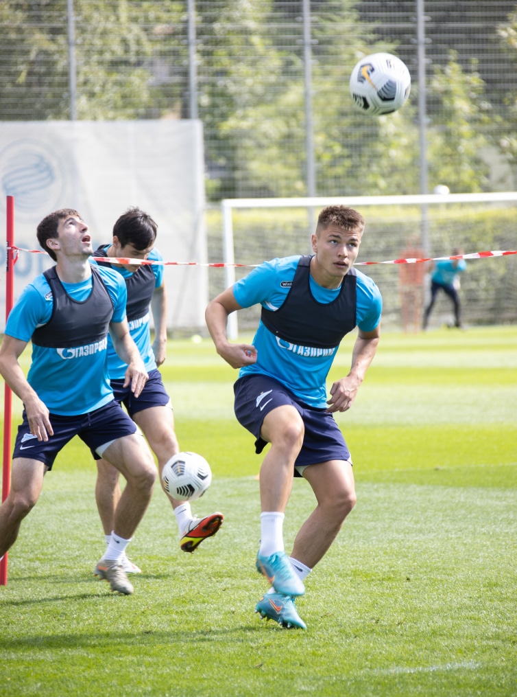 Открытая тренировка «Зенита» перед матчем с ЦСКА