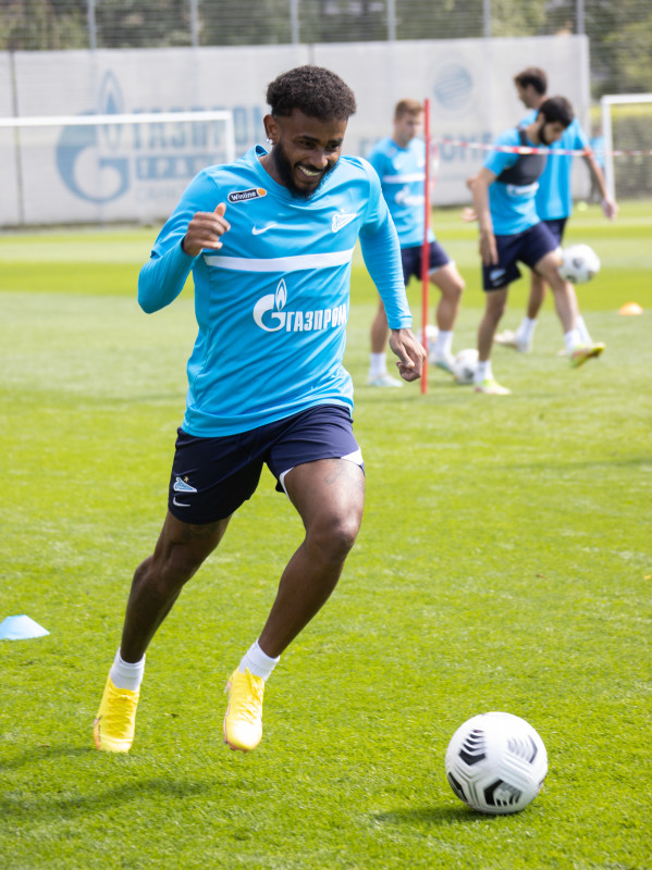 Открытая тренировка «Зенита» перед матчем с ЦСКА