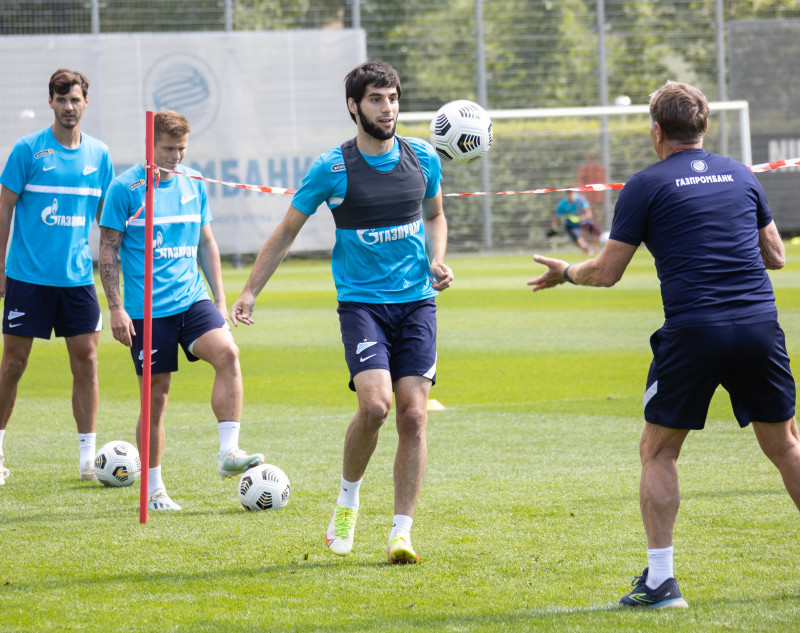 Открытая тренировка «Зенита» перед матчем с ЦСКА