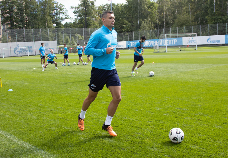 Открытая тренировка «Зенита» перед матчем с ЦСКА