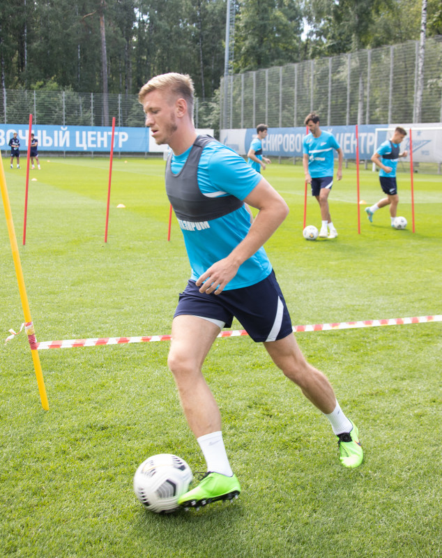 Открытая тренировка «Зенита» перед матчем с ЦСКА