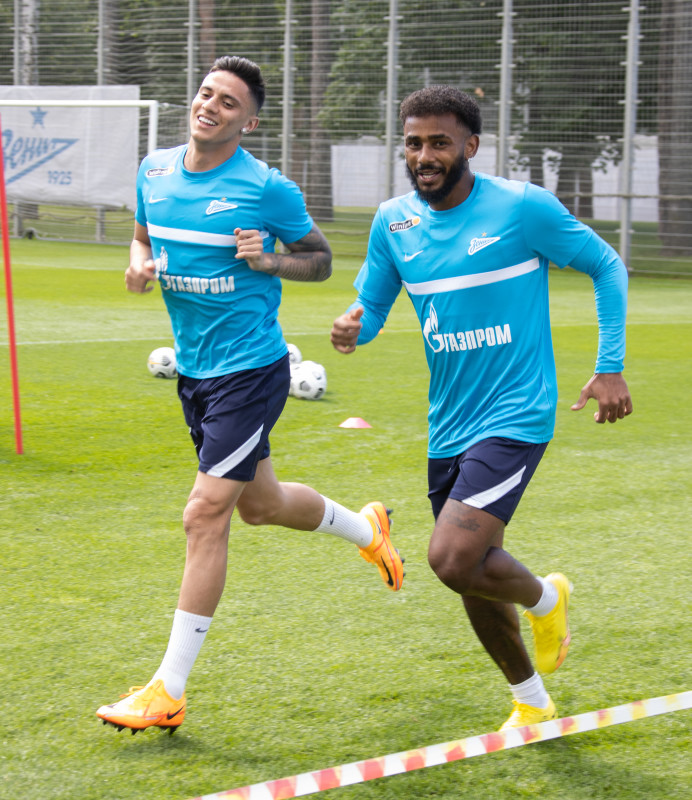Открытая тренировка «Зенита» перед матчем с ЦСКА