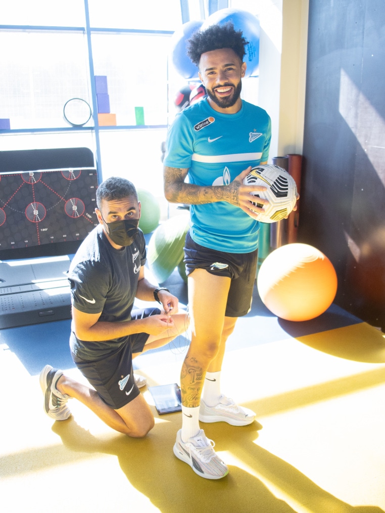 Открытая тренировка «Зенита» перед матчем с ЦСКА