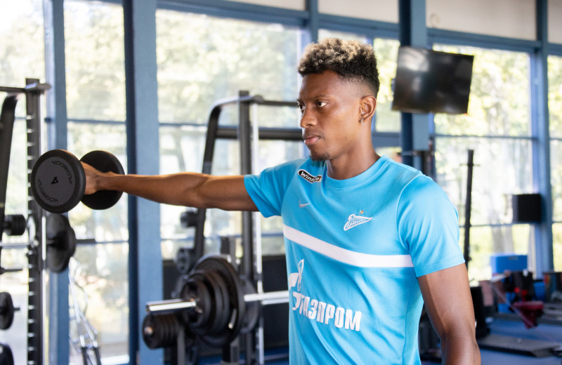 Открытая тренировка «Зенита» перед матчем с ЦСКА