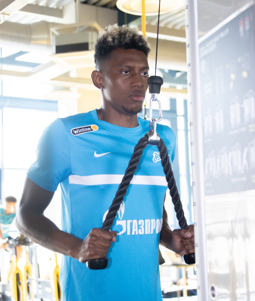 Открытая тренировка «Зенита» перед матчем с ЦСКА