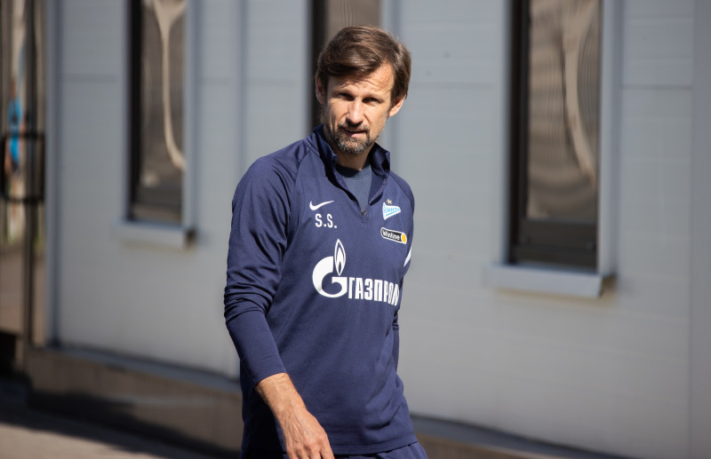 Открытая тренировка «Зенита» перед матчем с ЦСКА