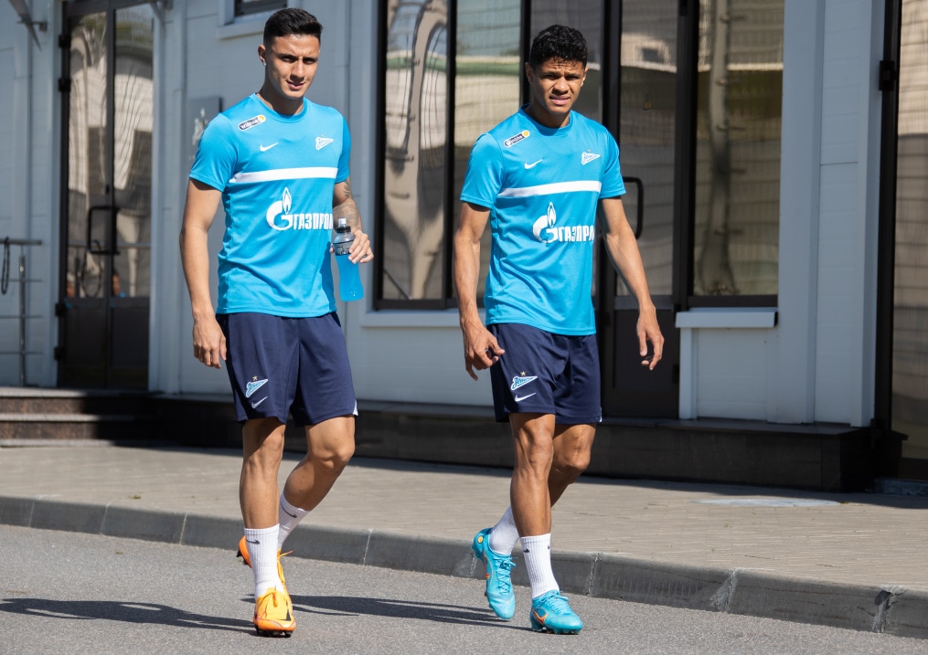Открытая тренировка «Зенита» перед матчем с ЦСКА