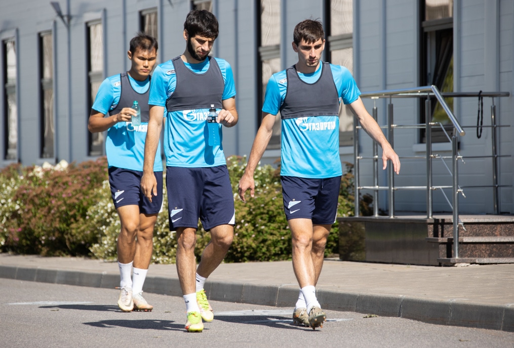 Открытая тренировка «Зенита» перед матчем с ЦСКА