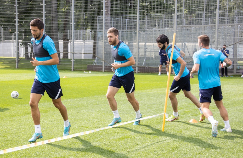 Открытая тренировка «Зенита» перед матчем с ЦСКА