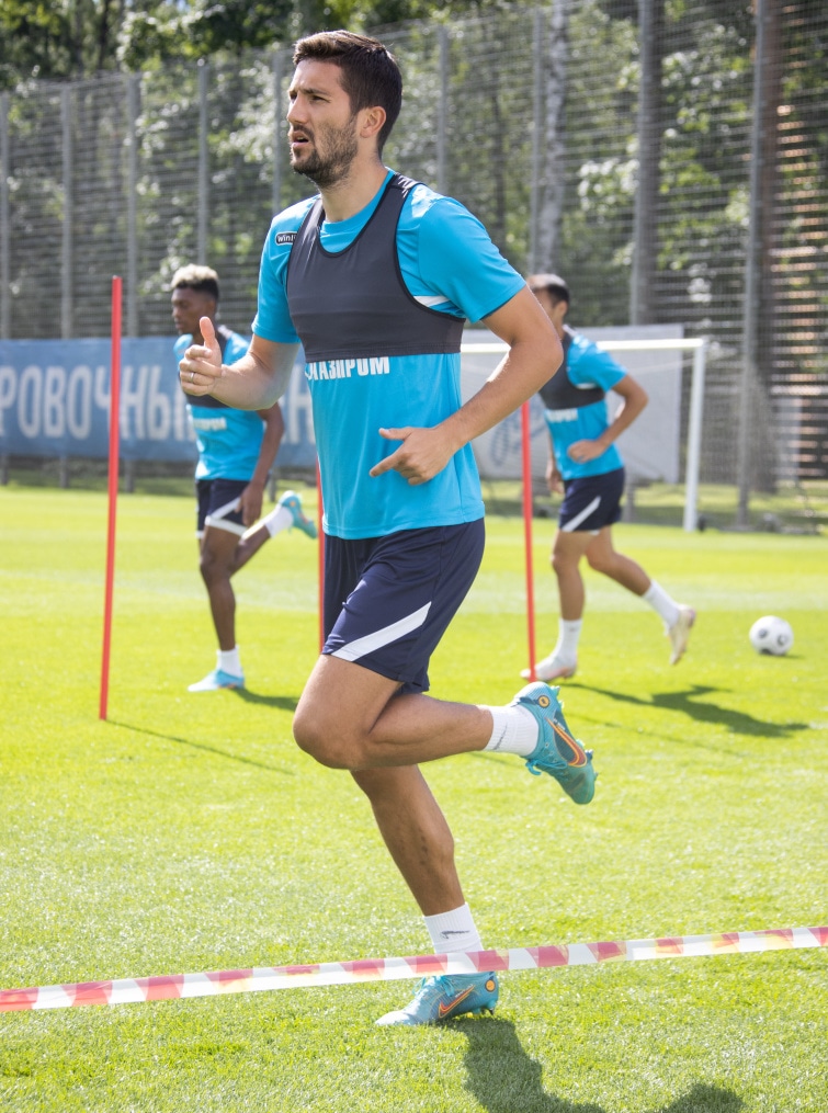 Открытая тренировка «Зенита» перед матчем с ЦСКА