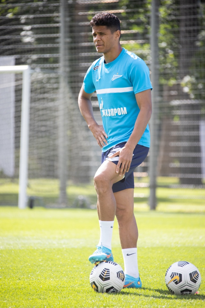 Открытая тренировка «Зенита» перед матчем с ЦСКА