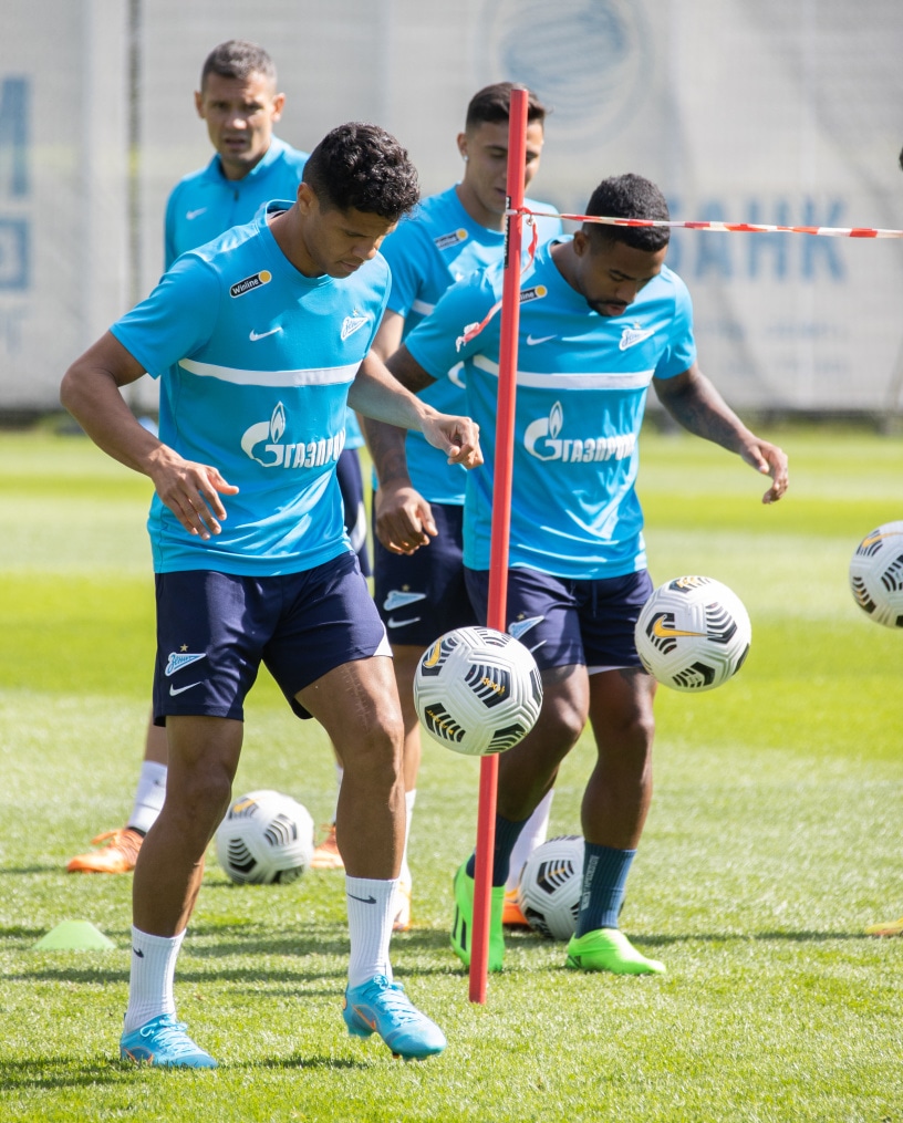 Открытая тренировка «Зенита» перед матчем с ЦСКА