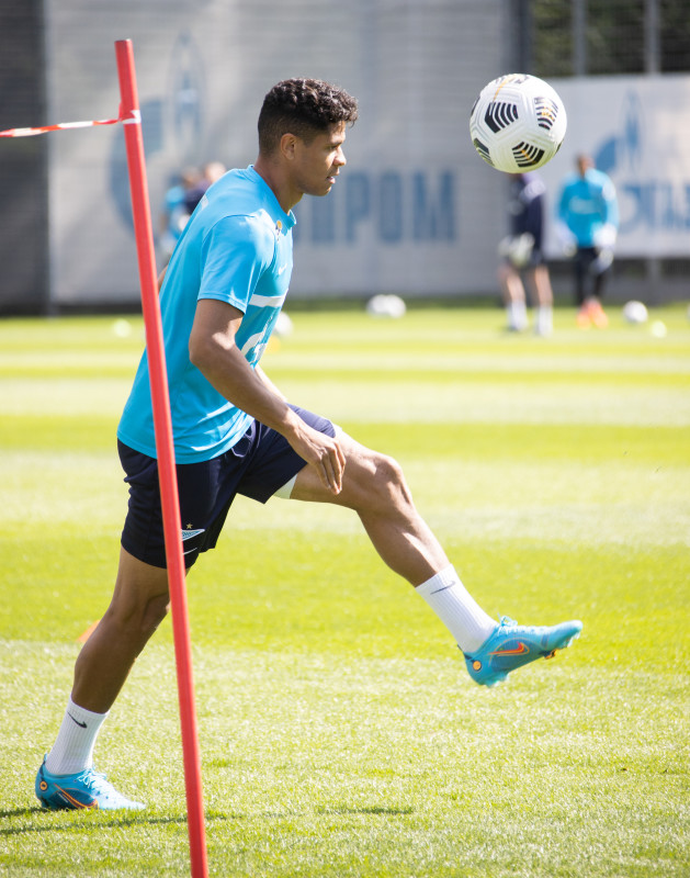 Открытая тренировка «Зенита» перед матчем с ЦСКА