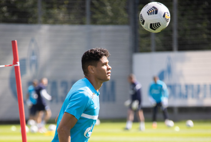 Открытая тренировка «Зенита» перед матчем с ЦСКА