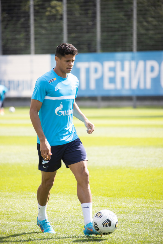 Открытая тренировка «Зенита» перед матчем с ЦСКА