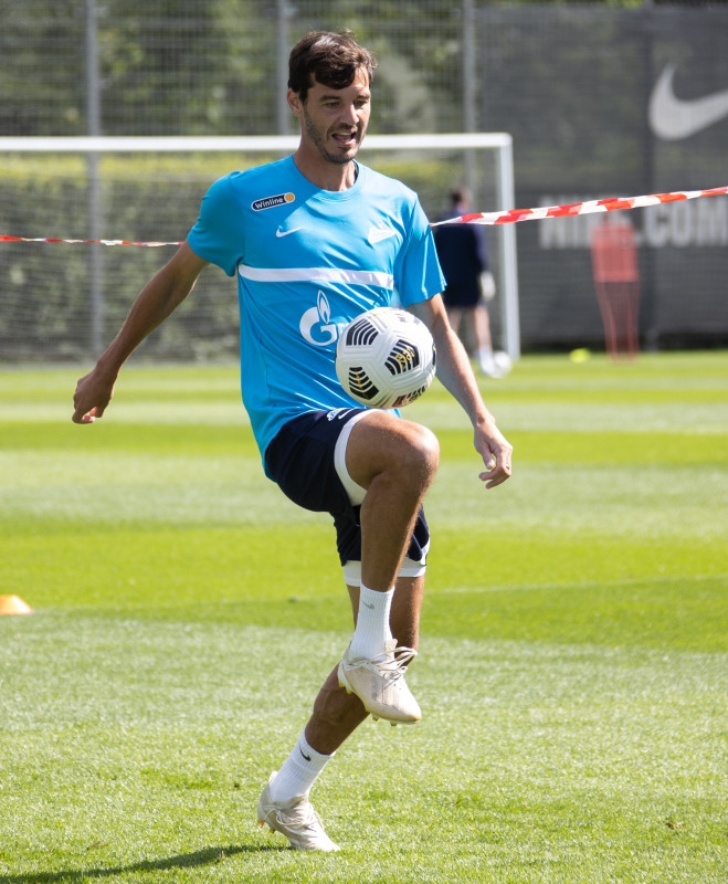 Открытая тренировка «Зенита» перед матчем с ЦСКА