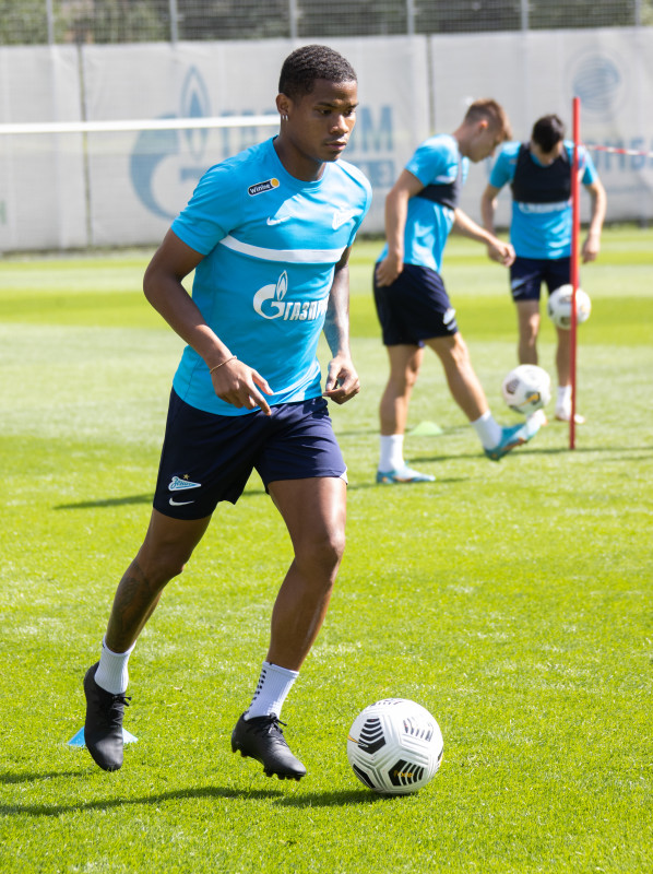 Открытая тренировка «Зенита» перед матчем с ЦСКА