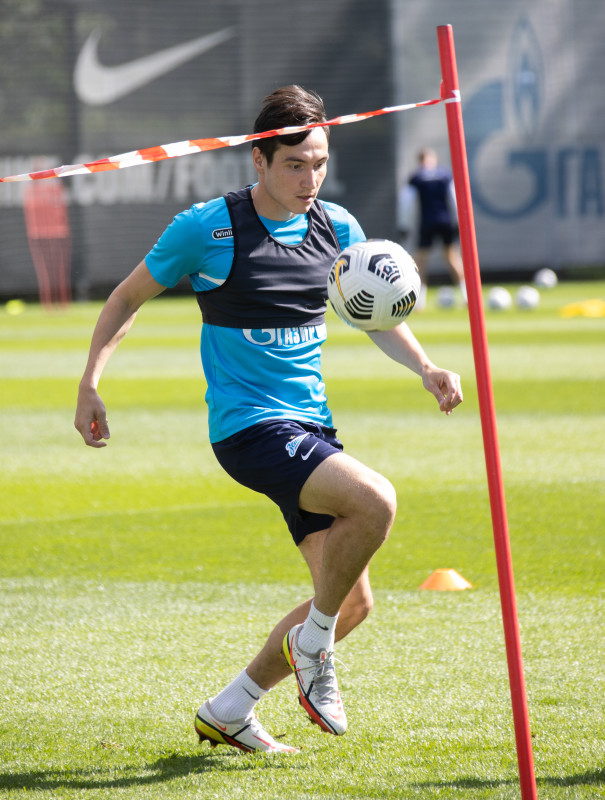 Открытая тренировка «Зенита» перед матчем с ЦСКА