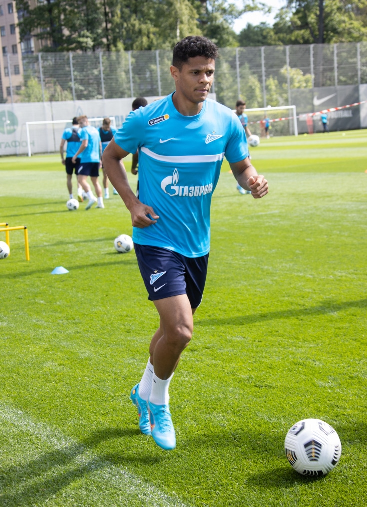 Открытая тренировка «Зенита» перед матчем с ЦСКА