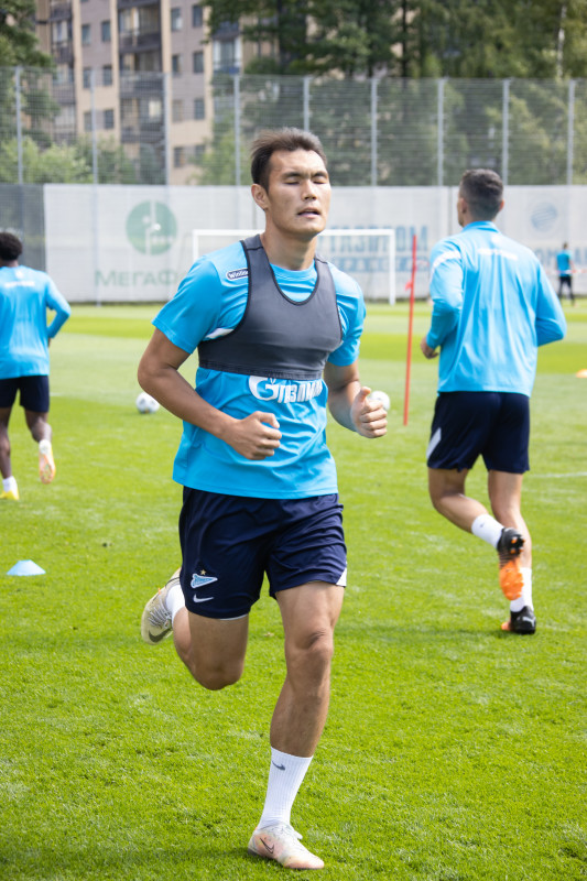 Открытая тренировка «Зенита» перед матчем с ЦСКА