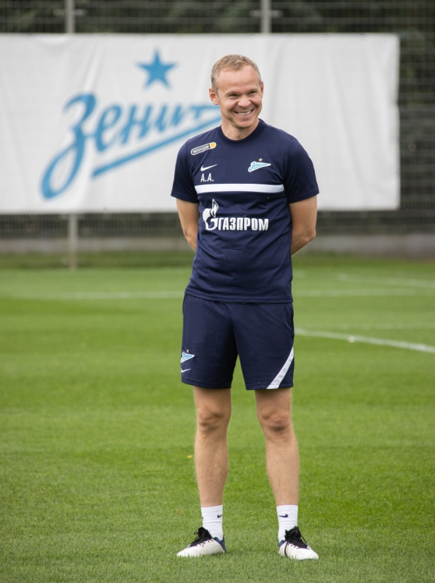 Открытая тренировка «Зенита» перед матчем с «Уралом»