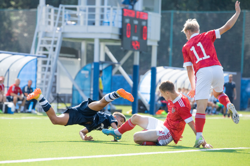 XV международный юношеский турнир памяти Ю. А. Морозова, «Црвена Звезда» — Сборная России