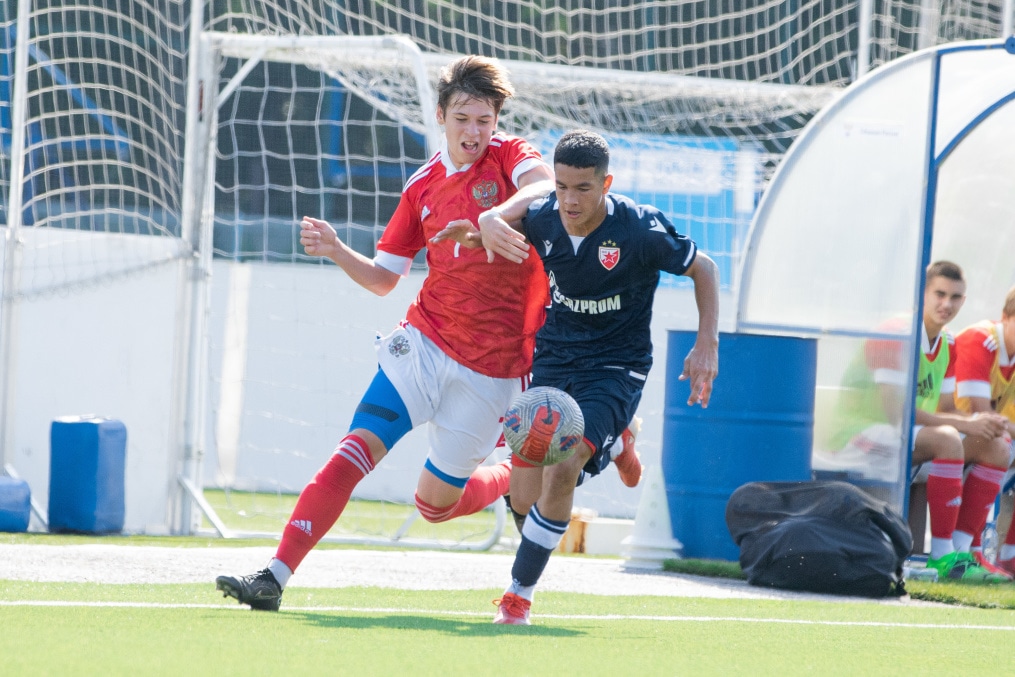 XV международный юношеский турнир памяти Ю. А. Морозова, «Црвена Звезда» — Сборная России