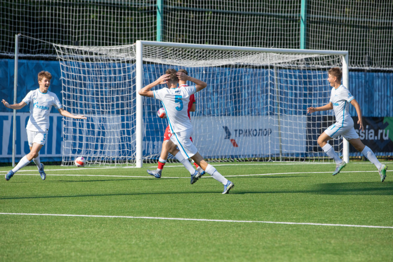 XV международный юношеский турнир памяти Ю. А. Морозова, «Зенит» — Сборная Беларуси