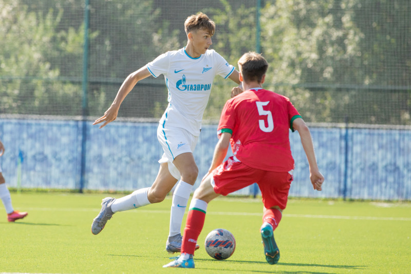 XV международный юношеский турнир памяти Ю. А. Морозова, «Зенит» — Сборная Беларуси