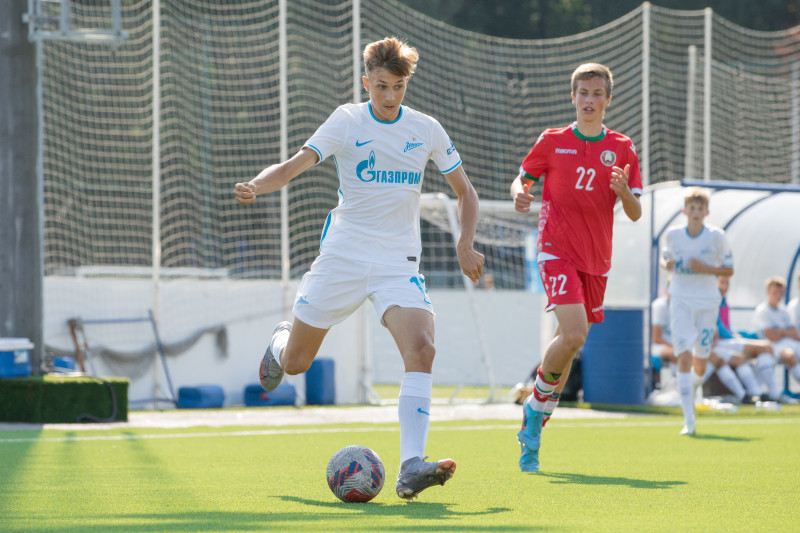 XV международный юношеский турнир памяти Ю. А. Морозова, «Зенит» — Сборная Беларуси