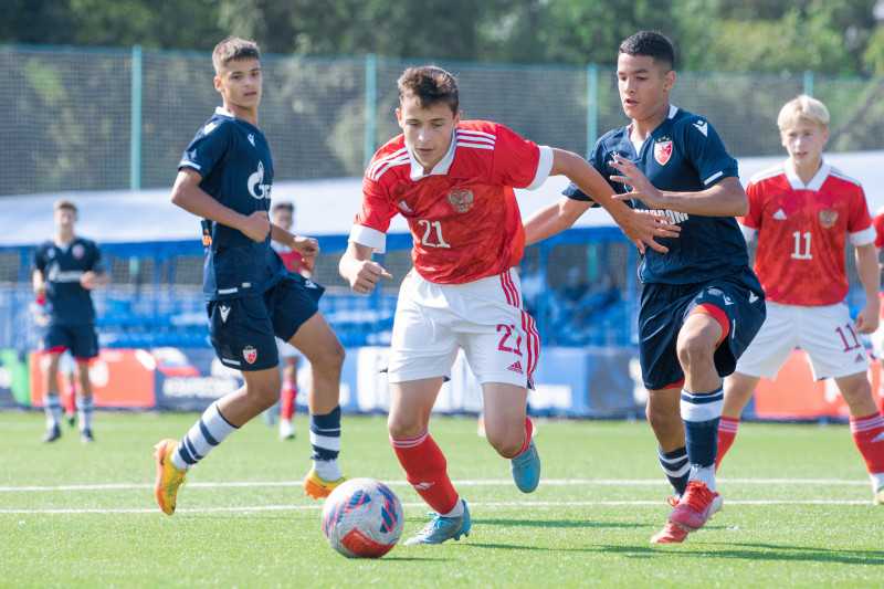 XV международный юношеский турнир памяти Ю. А. Морозова, «Црвена Звезда» — Сборная России