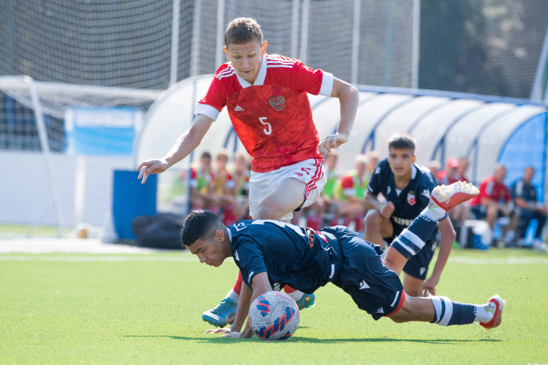 XV международный юношеский турнир памяти Ю. А. Морозова, «Црвена Звезда» — Сборная России
