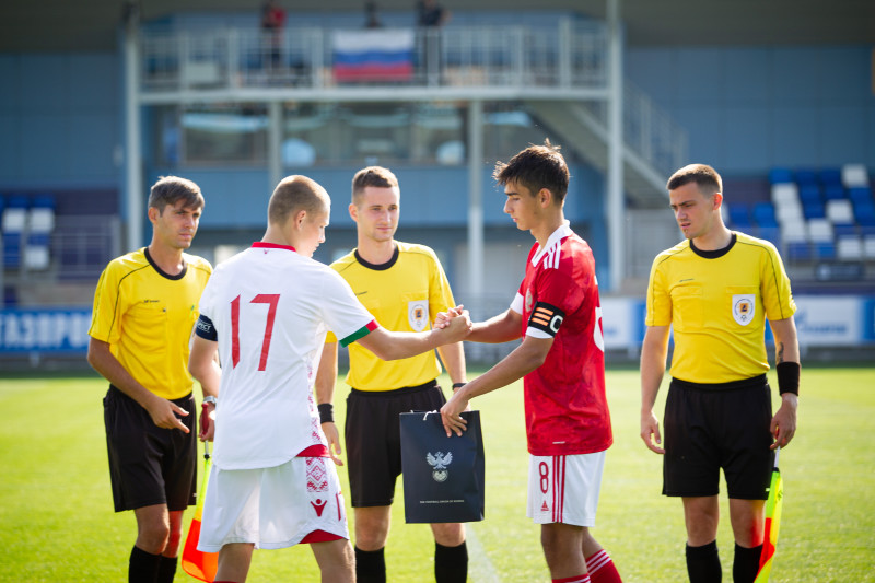 XV международный юношеский турнир памяти Ю. А. Морозова. Сборная России — Сборная Беларуси