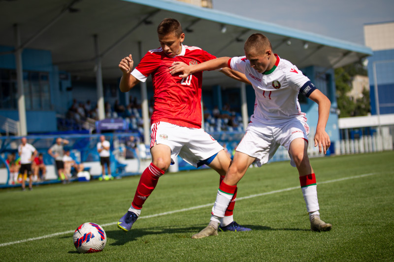 XV международный юношеский турнир памяти Ю. А. Морозова. Сборная России — Сборная Беларуси