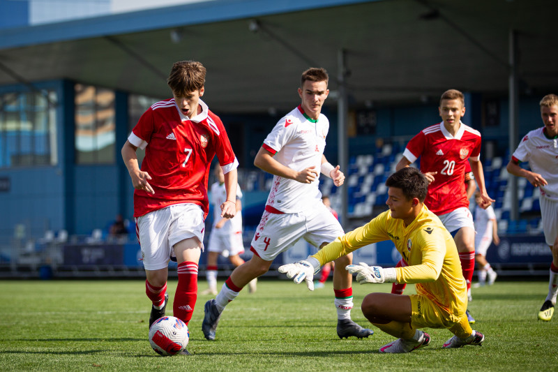 XV международный юношеский турнир памяти Ю. А. Морозова. Сборная России — Сборная Беларуси