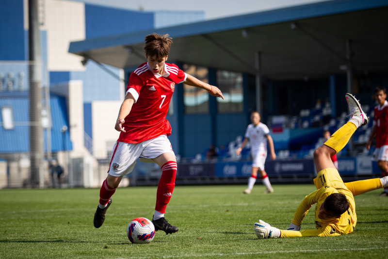 XV международный юношеский турнир памяти Ю. А. Морозова. Сборная России — Сборная Беларуси