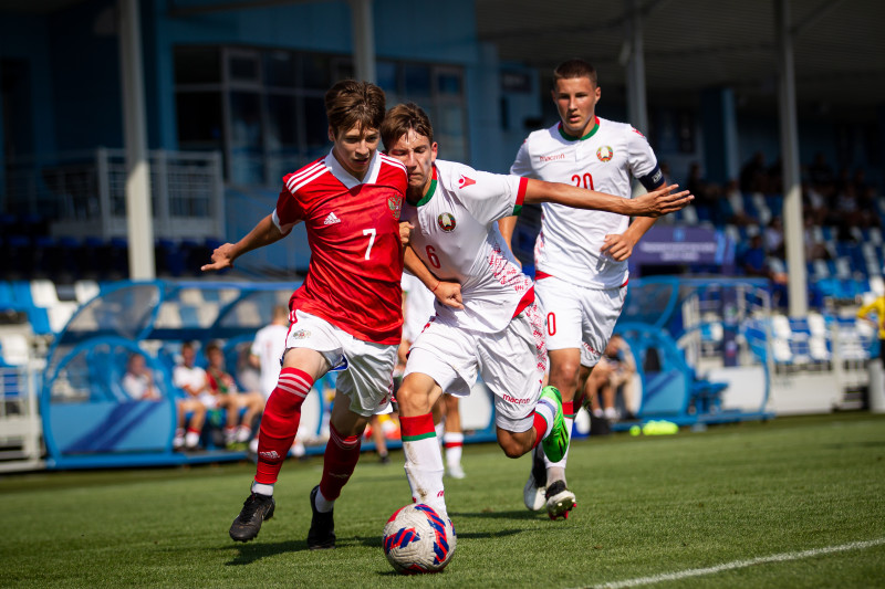 XV международный юношеский турнир памяти Ю. А. Морозова. Сборная России — Сборная Беларуси