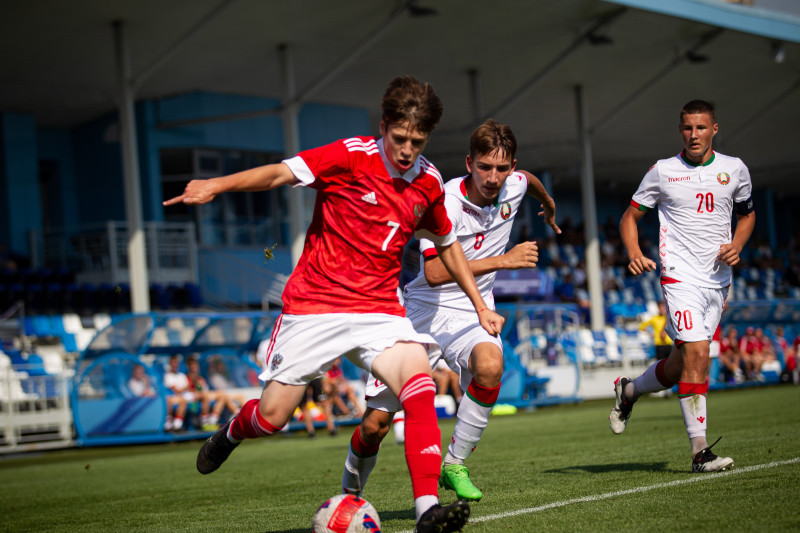 XV международный юношеский турнир памяти Ю. А. Морозова. Сборная России — Сборная Беларуси