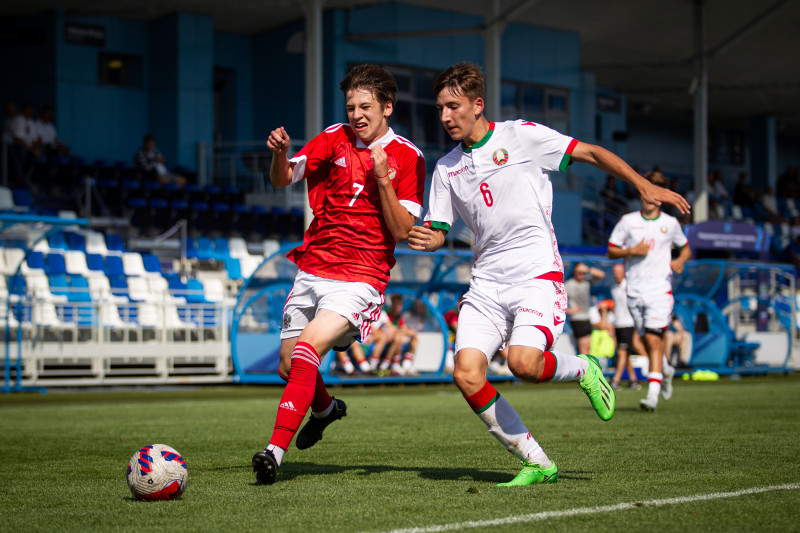 XV международный юношеский турнир памяти Ю. А. Морозова. Сборная России — Сборная Беларуси