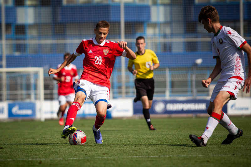 XV международный юношеский турнир памяти Ю. А. Морозова. Сборная России — Сборная Беларуси